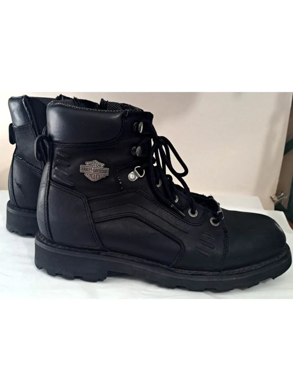 Harley Davidson Men's 10M Black Motorcycle Boots D96056